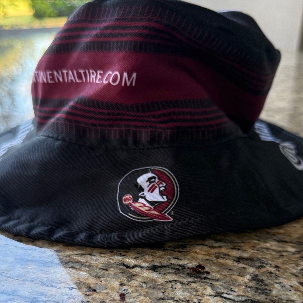 FSU Black and Garnet Bucket Hat